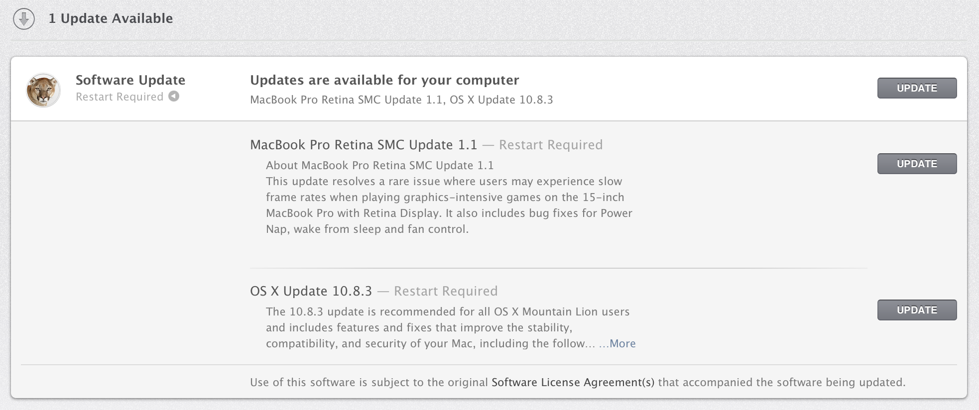 MacBook Pro Retina Update Released - Fixes Key Issues (SMC, OSX)