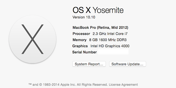 What's new in Yosemite OS X 10.10 Beta 2 ?